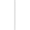 Ekena Millwork Fluted PVC Pilaster w/Decorative Capital & Base, 7"W x 120"H x 2"P PILP07X120FL02-2 - alternate 3